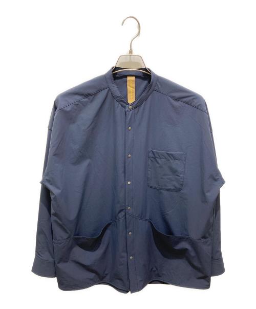 ATELIER BLUE BOTTLE（アトリエ ブルー ボトル）ATELIER BLUE BOTTLE (アトリエ ブルー ボトル) Hiker’s SHIRTS ネイビー サイズ:Sの古着・服飾アイテム