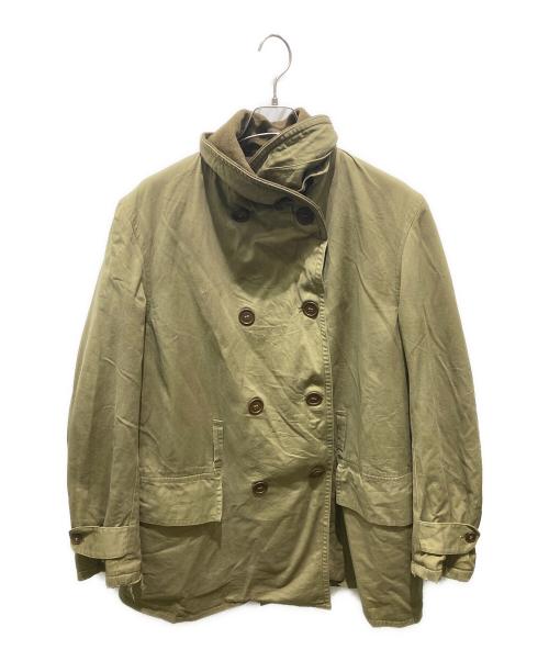-（-）- (-) M-1938マッキーノコート カーキ サイズ:記載無しの為実寸参照の古着・服飾アイテム