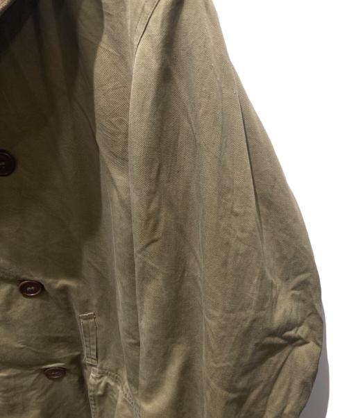 -（-）- (-) M-1938マッキーノコート カーキ サイズ:記載無しの為実寸参照の古着・服飾アイテム