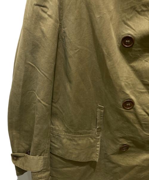 -（-）- (-) M-1938マッキーノコート カーキ サイズ:記載無しの為実寸参照の古着・服飾アイテム