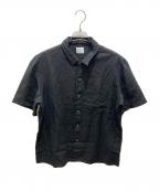 PAUL SMITHポールスミス）の古着「リネンシャツ」｜ブラック
