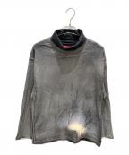 DIESELディーゼル）の古着「D-Nlabelcol-S Track High neck」｜グレー