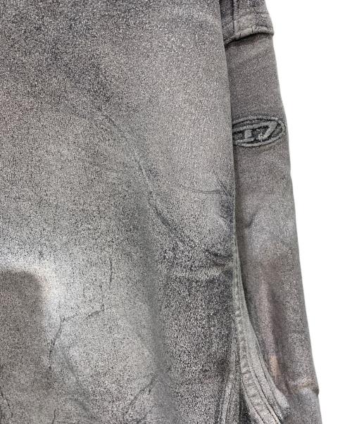 DIESEL（ディーゼル）DIESEL (ディーゼル) D-Nlabelcol-S Track High neck グレー サイズ:XSの古着・服飾アイテム