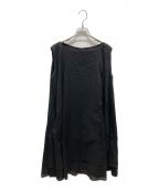 mizuiro-indミズイロインド）の古着「ノースリーブワンピース」｜ブラック
