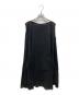 mizuiro-ind（ミズイロインド）の古着「ノースリーブワンピース」｜ブラック