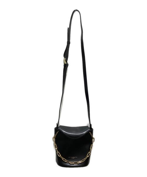GIANNI CHIARINI（ジャンニ キアリーニ）GIANNI CHIARINI (ジャンニ キアリーニ) 2WAYショルダーバッグ ブラックの古着・服飾アイテム
