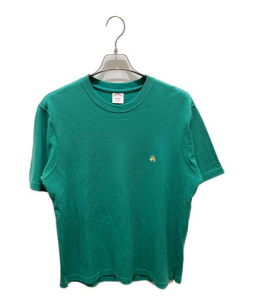 BROOKS BROTHERS（ブルックスブラザーズ）BROOKS BROTHERS (ブルックスブラザーズ) 鹿の子Tシャツ グリーン サイズ:Mの古着・服飾アイテム