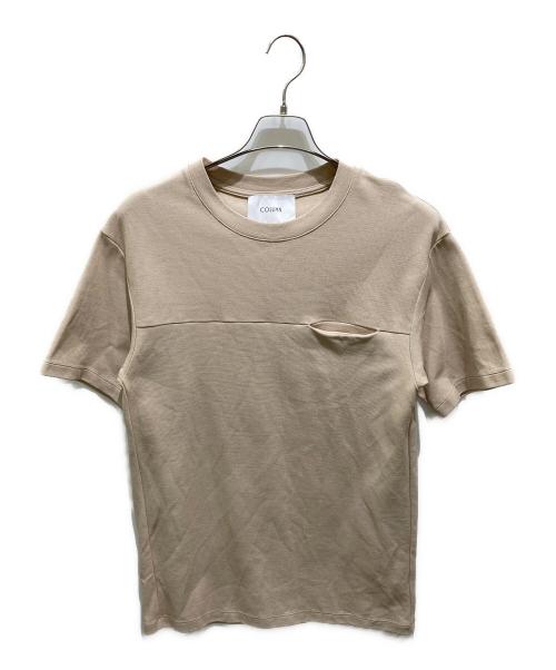 COLUMN（コラム）COLUMN (コラム) Tシャツ ベージュ サイズ:Lの古着・服飾アイテム