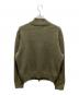 POLO RALPH LAUREN (ポロ・ラルフローレン) エルボーパッチラムウールドライバーズニット オリーブ サイズ:LL：9000円