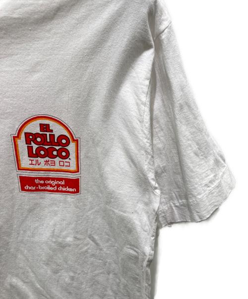 USED（ユーズド）USED (ユーズド) 半袖Tシャツ ホワイト サイズ:記載無しの為実寸参照の古着・服飾アイテム