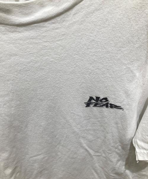 No Fear（ノーフィア）No Fear (ノーフィア) 半袖Tシャツ ホワイト サイズ:記載なしの為実寸参照の古着・服飾アイテム