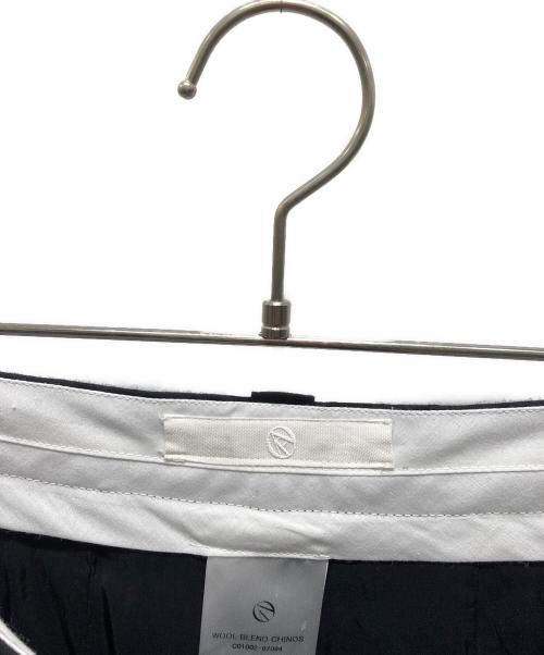 OF ALL FORM（オフオールフォーム）OF ALL FORM (オフオールフォーム) WOOL BLEND CHINOS ブラック サイズ:Fの古着・服飾アイテム