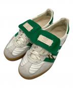 adidas×FOOT INDUSTRYアディダス×フットインダストリー）の古着「GAZELLE INDOOR」｜グリーン×アイボリー