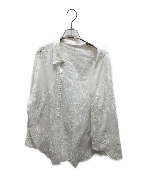 JOURNAL STANDARD（ジャーナルスタンダード）JOURNAL STANDARD (ジャーナルスタンダード) TOLIGHT*JS LACE SH ホワイト サイズ:記載無しの為実寸参照の古着・服飾アイテム