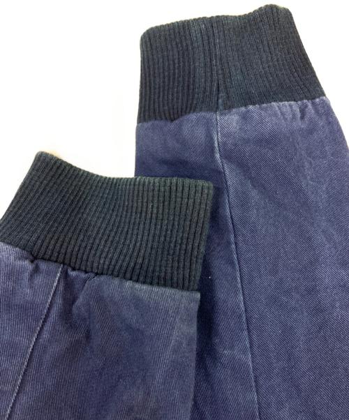 chiang mai DELUXE（チェンマイデラックス）chiang mai DELUXE (チェンマイデラックス) 刺繍ジップアップジャケット ネイビー サイズ:3の古着・服飾アイテム