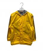 adidasアディダス）の古着「ナイロンジャケット」｜イエロー