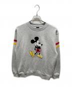 DISNEY×B:MING by BEAMSディズニー×ビーミングバイビームス）の古着「クルーネックスウェット」｜グレー