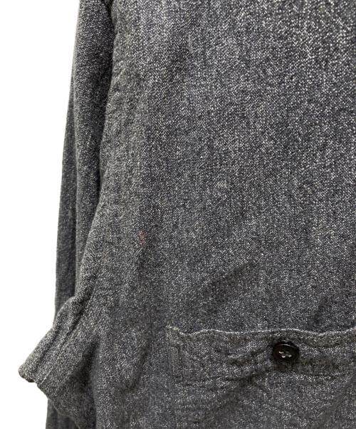 big mac（ビッグマック）big mac (ビッグマック) ブラックシャンブレーシャツ グレー サイズ:記載無しの為実寸参照の古着・服飾アイテム