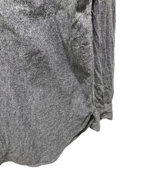 big mac（ビッグマック）big mac (ビッグマック) ブラックシャンブレーシャツ グレー サイズ:記載無しの為実寸参照の古着・服飾アイテム