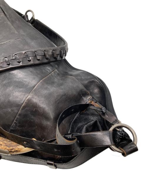 Yves Saint Laurent Rive Gauche（イヴ・サンローラン リヴ・ゴーシュ）Yves Saint Laurent Rive Gauche (イヴ・サンローラン リヴ・ゴーシュ) Mombasaショルダーバッグ ブラックの古着・服飾アイテム