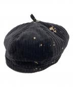 der antagonistデ・アンタゴニスト）の古着「ベレー帽」｜ブラック