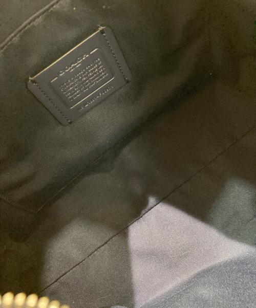 COACH（コーチ）COACH (コーチ) シグネチャーショルダーバッグ ブルーの古着・服飾アイテム