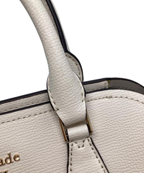Kate Spade（ケイトスペード）Kate Spade (ケイトスペード) 2WAYショルダーバッグ アイボリーの古着・服飾アイテム