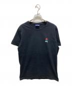 stussyステューシー）の古着「BROOKLYN ROSE SS TEE（ブルックリンローズT）」｜ブラック