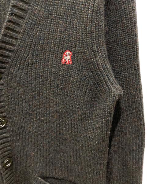 the Shepherd（ザシェパード）the Shepherd (ザシェパード) カシミヤカーディガン ブラウン サイズ:4の古着・服飾アイテム