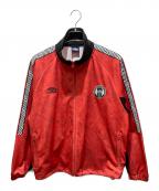 UMBRO×FREAK'S STOREアンブロ×フリークスストア）の古着「別注 Pattern Track Jacket」｜レッド
