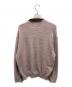 thisisneverthat (ディスイズネバーザット) SCT-LOGO SHAGGY KNIT ポロ パープル サイズ:L：7000円