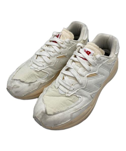 NEW BALANCE（ニューバランス）NEW BALANCE (ニューバランス) ローカットスニーカー ホワイト サイズ:27の古着・服飾アイテム