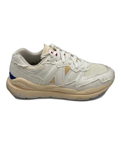 NEW BALANCE（ニューバランス）NEW BALANCE (ニューバランス) ローカットスニーカー ホワイト サイズ:27の古着・服飾アイテム