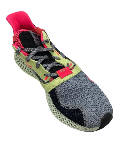 adidas（アディダス）adidas (アディダス) ZX 4000 4D グレー サイズ:26.5の古着・服飾アイテム