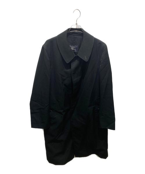 Burberry's（バーバリー）Burberry's (バーバリーズ) 比翼コート ブラック サイズ:記載無しの為実寸参照の古着・服飾アイテム