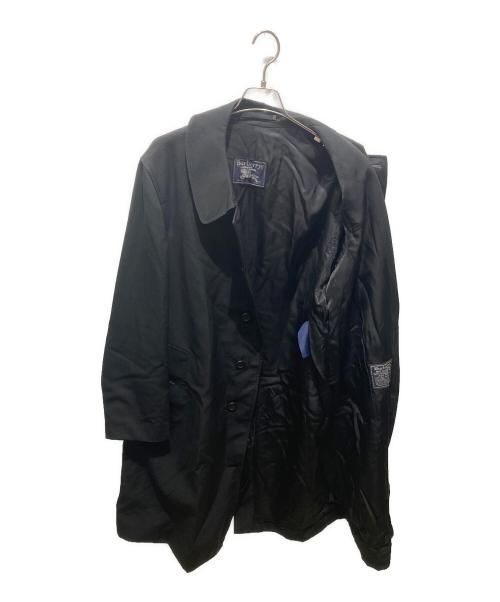 Burberry's（バーバリー）Burberry's (バーバリーズ) 比翼コート ブラック サイズ:記載無しの為実寸参照の古着・服飾アイテム