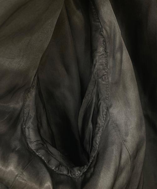 Burberry's（バーバリー）Burberry's (バーバリーズ) 比翼コート ブラック サイズ:記載無しの為実寸参照の古着・服飾アイテム