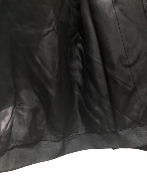 Burberry's（バーバリー）Burberry's (バーバリーズ) 比翼コート ブラック サイズ:記載無しの為実寸参照の古着・服飾アイテム