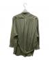 PRASTHANA (プラスターナ) String Band Collar Shirt オリーブ サイズ:M：5000円