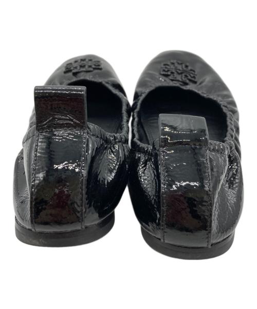 TORY BURCH（トリーバーチ）TORY BURCH (トリーバーチ) バレエシューズ ブラック サイズ:6 1/2の古着・服飾アイテム