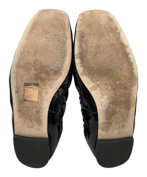 TORY BURCH（トリーバーチ）TORY BURCH (トリーバーチ) バレエシューズ ブラック サイズ:6 1/2の古着・服飾アイテム