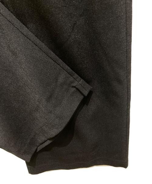 HeRIN.CYE（ヘリンドットサイ）HeRIN.CYE (ヘリンドットサイ) Tuck pants ブラック サイズ:38の古着・服飾アイテム