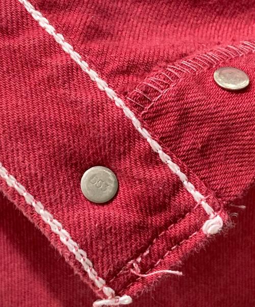 LEVI'S（リーバイス）LEVI'S (リーバイス) 501デニムパンツ レッド サイズ:W33 L34の古着・服飾アイテム