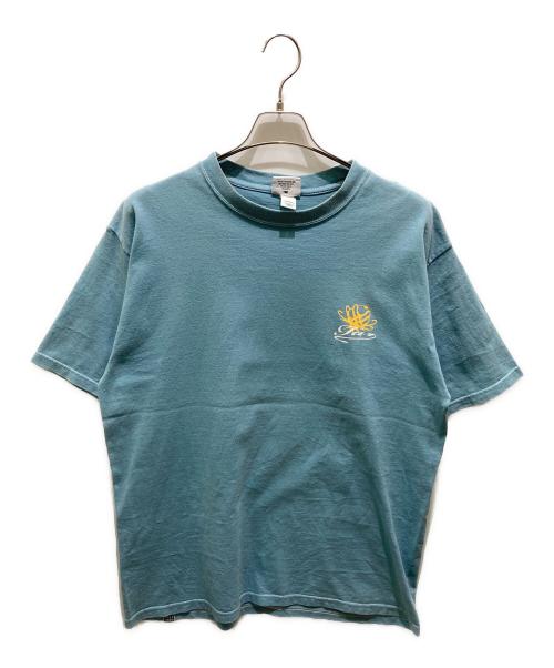 COTTON DELUXE（コットンデラックス）COTTON DELUXE (コットンデラックス) 半袖Tシャツ スカイブルー サイズ:Lの古着・服飾アイテム