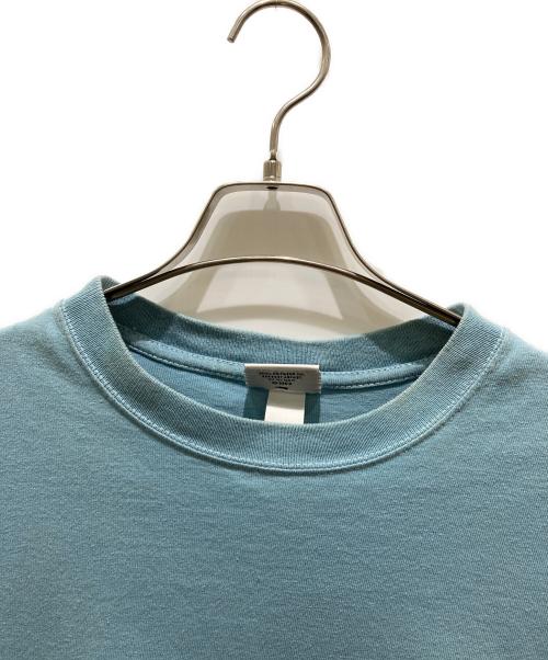 COTTON DELUXE（コットンデラックス）COTTON DELUXE (コットンデラックス) 半袖Tシャツ スカイブルー サイズ:Lの古着・服飾アイテム
