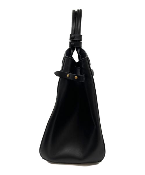 DEMELLIER（デメリエー）DEMELLIER (デメリエー) The Hudson キャンバスコンビハンドバッグ ベージュの古着・服飾アイテム