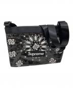 SUPREMEシュプリーム）の古着「BANDANA TRAP SIDE BAG」｜ブラック