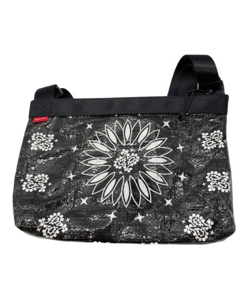 SUPREME（シュプリーム）SUPREME (シュプリーム) BANDANA TRAP SIDE BAG ブラックの古着・服飾アイテム