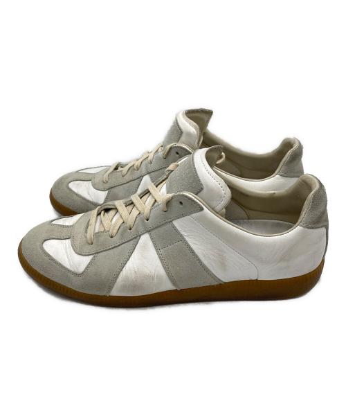 Maison Margiela（メゾンマルジェラ）Maison Margiela (メゾンマルジェラ) ジャーマントレーナー ホワイト サイズ:42の古着・服飾アイテム