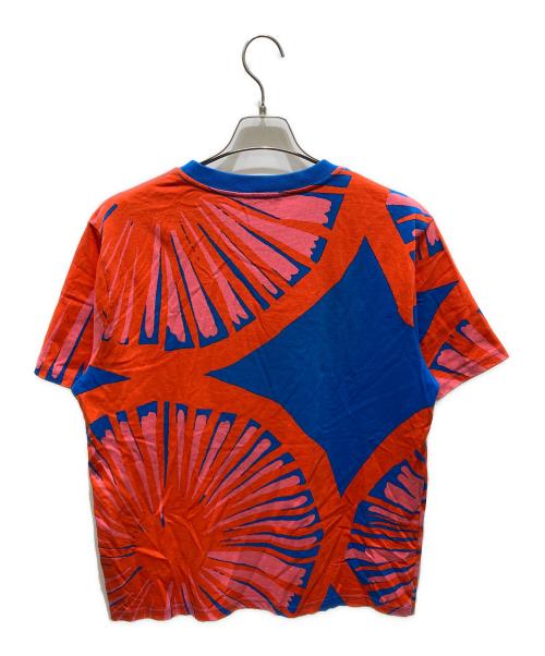 marimekko（マリメッコ）marimekko (マリメッコ) 半袖Tシャツ レッド サイズ:XLの古着・服飾アイテム